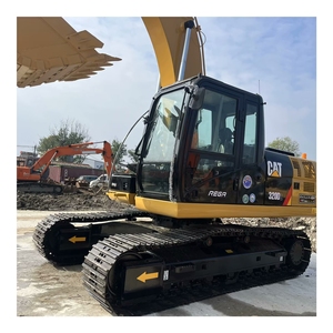 Excavadora de cadenas usada de alta calidad Hefei Muchen Machinery de 20 toneladas Cat320d2 con motor Kawasaki y PLC - Product Image 5