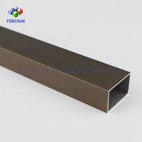Profils en aluminium, tubes multifonctionnels en aluminium, tubes rectangulaires en aluminium, tubes rectangulaires en aluminium du Pérou, tubes rectangulaires en aluminium sur mesure