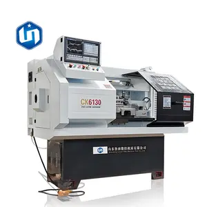 ماكينة خراطة CNC CK6130 أفقية دقيقة للأسطح المعدنية المسطحة