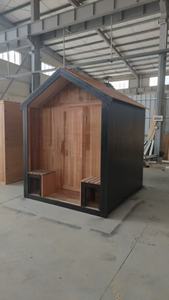 Riscaldamento <span class=keywords><strong>a</strong></span> <span class=keywords><strong>legna</strong></span> in cedro rosso canadese della nuova cabina all'aperto pura del produttore professionale. <span class=keywords><strong>Sauna</strong></span> all'ingrosso della fabbrica - Product Image 6