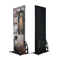 Afficheur LED intelligent d'intérieur Full HD P2 P1.86 P1.53 IP65 sur pied pour affichage publicitaire, signalisation numérique, magasin de détail, événementiel