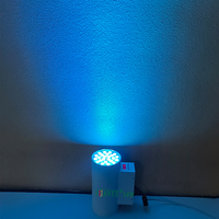 Applique murale LED RGBW d'extérieur 3000K-6500K sans fil DMX512 RDM, alimentation solaire IP65 pour jardin, application Tuya