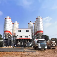 Mini centrale à béton HZS90F8 avec capacité de silo de 51m³ Prix compétitif Vente chaude Haute performance