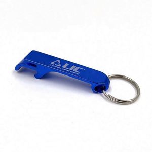 Customised Logo Metal <b>Bottle</b> Opener Keychain Aluminium Keychain <b>Bottle</b> Opener - Product Image 4