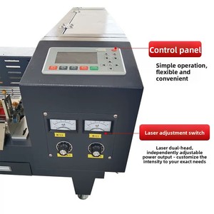 Nouvelle machine de découpe laser entièrement automatique pour ruban en nylon, gravure, découpe en queue d'hirondelle et découpe multi-formes - Product Image 3