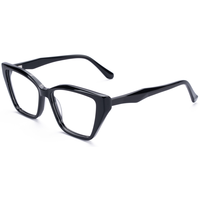 Lunettes de vue Elan Optical YB6208, monture complète œil de chat tendance, pour hommes et femmes, monture pour myopie, en acétate naturel sans peinture, parfumé