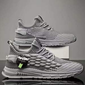 Chaussures décontractées d'été pour hommes à semelle souple en caoutchouc, vente en gros, chaussures de marche légères pour hommes, mode, grande taille, baskets pour garçons et adultes - Product Image 3