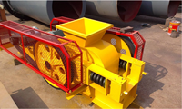 Concasseur horizontal à double rouleau haute efficacité 12-50t/h pour la fabrication de sable fin avec contrôle précis de la granulométrie