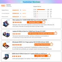 Nieuwe TX18 10.95 2 1 Laptop Intel Core I3 1215U Touch IPS 1920x1200 8GB RAM 512GB SSD Zakelijk Engels Toetsenbord Win11 Pro Hexa