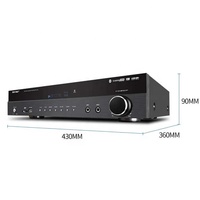 SAST 5.1 Kanal Ev Sinema Sistemi Güç Amplifikatörü Yüksek Güçlü Profesyonel Karaoke AV Amfisi KTV ve Ev Sineması için