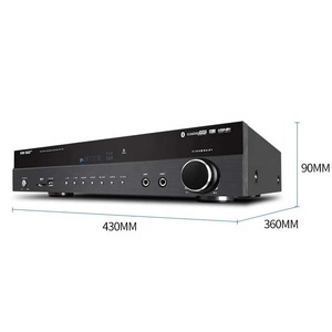 Amplificateur de puissance <span class=keywords><strong>home</strong></span> cinéma 5.1 canaux SAST, amplificateur AV professionnel haute puissance pour karaoké et cinéma maison - Product Image 1