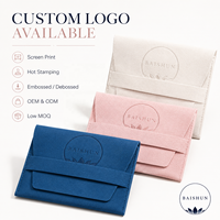 Pochette en microfibre avec rabat, logo personnalisé, impression sérigraphique, marquage à chaud, gaufrage, débossage, OEM, ODM