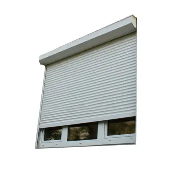 Automatic security hurricane and fire rated roller window shutter