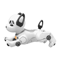 Meistverkaufter RC Programmierbarer Stunt-Roboterhund 2,4G Ferngesteuertes Interaktives Roboter-Haustier Folge-Mir-Funktion Handstand Liegen Lernen Spielzeug für Kinder