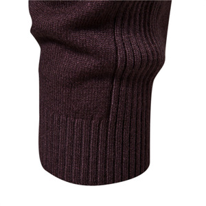 Pull en maille pour homme UG, en polyester épais, respirant, chaud, coupe ajustée, manches longues, pour les loisirs d'hiver - Product Image 3
