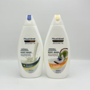 Gel douche moussant hydratant et nourrissant au <span class=keywords><strong>lait</strong></span> végétal, blanchissant et rafraîchissant, à la niacinamide, pour femme, vente en gros, 500 ml - Product Image 4