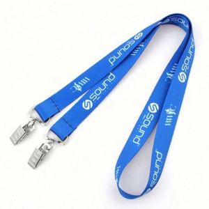 Custom Logo Printed Neck Nylon Strap <b>Lanyard</b> Sling ID Badge Keychain Holder <b>Lanyard</b> Name Card <b>Polyester</b> <b>Lanyard</b> for Event - Product Image 2