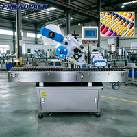 Machine d'étiquetage horizontale pour ampoules et flacons de peptides, avec écran tactile, pour petits flacons, tubes de rouge à lèvres, stylos et tubes cosmétiques