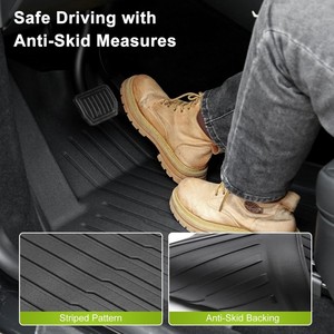 Tapetes <span class=keywords><strong>para</strong></span> Tesla Model Y 2025 2026, Juego Completo <span class=keywords><strong>de</strong></span> 8 Piezas <span class=keywords><strong>para</strong></span> Todo Clima, Accesorios <span class=keywords><strong>para</strong></span> Maletero, Tapetes 3D <span class=keywords><strong>de</strong></span> TPE <span class=keywords><strong>para</strong></span> Maletero Trasero y Delantero - Product Image 5