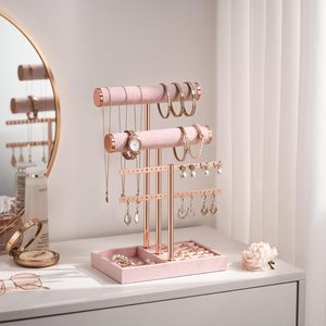 Présentoir de bijoux en métal en gros pour boucles d'oreilles, bagues et colliers – Vente directe usine - Product Image 3