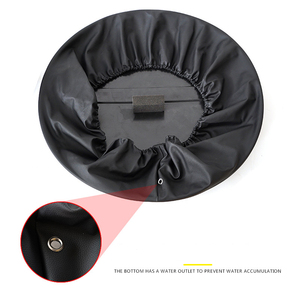 Cubierta de neumático para land rover, accesorio Exterior de fibra de carbono, color negro, para Land rover defend, 2022, <span class=keywords><strong>202</strong></span> - Product Image 3