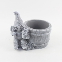Pots en béton pour jardin et balcon, design printanier, pot à fleurs Sprite de forme unique, vente en gros pour les fêtes de Noël