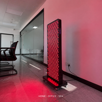 Panneau de luminothérapie rouge pleine longueur 3000W, 600 LED 660nm/850nm, contrôle tactile, logo personnalisé, faible MOQ, pour usage domestique et bien-être