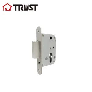 TRUST MD45-DB-SS-cerradura con gancho de mortaja para puertas correderas, cerradura de seguridad para puertas con cerrojo único, estilo europeo