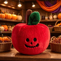 Peluche pomme douce et mignonne, jouet en peluche en forme de fruit, décoration pour Halloween, cadeau pour Halloween