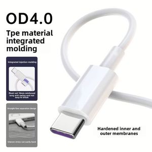 Fully Compatible 120W 6A Super Fast <b>Charging</b> <b>Cable</b> for Huawei Type-c High Speed Charge Data <b>Cable</b> for For Samsung <b>Charging</b> <b>Cable</b> - Product Image 2