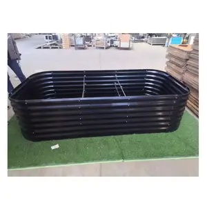 colored steel raised garden bed outdoor aluzinc mag metal garden boxes 4 in 1,9 in 1 planting box