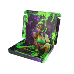 Caja Corrugada Plegable Económica de Materiales Reciclados, Impresa Personalizada y con Relieve, Forrada con Esponja, para Joyería, Perfume, Chocolate, Pequeña - Product Image 2