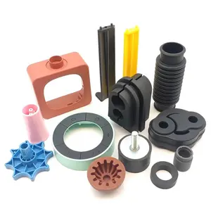 Various Application NBR EPDM Silicone Rubber Molding Custom Compression Parts