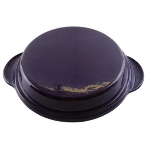 Poêle en <span class=keywords><strong>fonte</strong></span> émaillée avec surface ondulée, deux poignées, idéale pour griller, servir, <span class=keywords><strong>nettoyage</strong></span> facile - Product Image 4