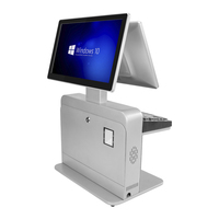 Venta Directa de Fábrica, Terminal Punto de Venta Todo en Uno con Windows/Android para Supermercados, Capacidades de Impresión y Escaneo para Negocios Medianos y Grandes