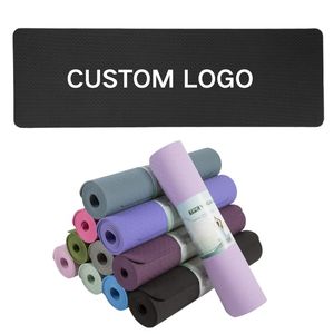 SHENGDE Logo personnalisé bloc de <span class=keywords><strong>Yoga</strong></span> écologique positionnel antidérapant écologique Tpe épais lavable TPE tapis de <span class=keywords><strong>Yoga</strong></span> - Product Image 1