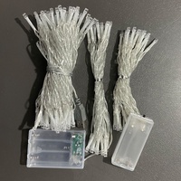 Fábrica OEM/ODM, Cadena de Luces Decorativas para Dormitorio, Funciona con Batería, 50/100/200/300 LED, Impermeables, 8 Modos, para Navidad