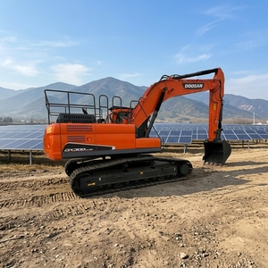 รถขุดขนาดเล็ก Doosan DH55 มือสอง น้ำหนัก 5.5 ตัน ใช้เครื่องยนต์ Komatsu Cummins Hitachi ZX70 พร้อมมอเตอร์ เกียร์ ปั๊มเกียร์ และ PLC - Product Image 4