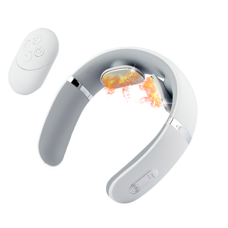 White-Rechargeable+hot compress+remote