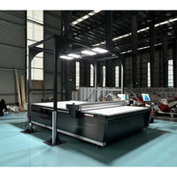 Cortadora automática de tela textil CNC Máquina cortadora de tela de una sola capa con trazador de alimentación automática