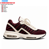 Chaussures de course pour hommes en gros, design personnalisé, imprimé animal, robustes, respirantes, confortables, durables, tendance et à la mode