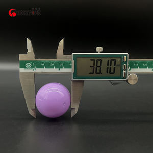 Макрон 38 мм или 3,8 см, полупрозрачная полуцветная капсула, оптовый торговый автомат, игрушечная Пластиковая Капсула - Product Image 5