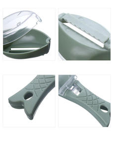 Wholesale Fishing Scale Brush Graters Fish Skin Scraping Fast Remove Knife Cleaning Peeler Scraper - Product Image 5