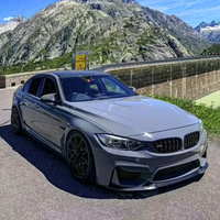 Nouveaux pare-chocs de voiture pour BMW série 3 F30 F35 318i 328i 335i mise à niveau M3 Kit carrosserie grilles ailes jupe latérale diffuseur de pare-chocs de voiture arrière