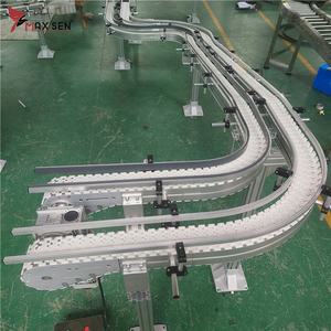 Çin üretici özelleştirilmiş tasarım yüksek kaliteli plastik esnek zincirli konveyör kemer için kağıt bardaklar - Product Image 1