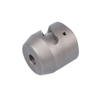 Pièce en aluminium anodisé argenté sablée, à paramètres complexes, pour mesures de haute précision et gravure, usinage direct CNC