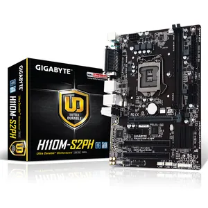 千兆字节GA-H81M-S2PH LGA 1150 Intel H81SATA 6 Gb/s USB 3.0 Micro ATX支持Windows 10/8.1/8/7 Intel主板