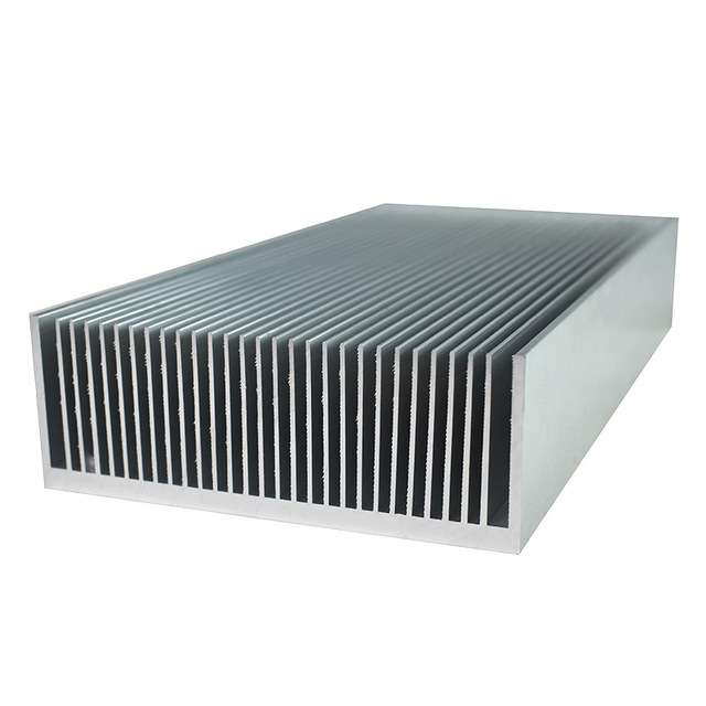 High-Power 125*45 Dense Tooth Electronic Heat Sink Aluminum Profile Radiator IGBT Heat Dissipation Aluminum Profile