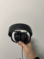 Headset Gaming HyperX Cloud II Wired dengan Suara Surround 7.1, Active Noise Cancellation (ANC), Dukungan AAC, IPX-3, Over-Ear