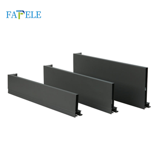 Mềm đóng hộp kim loại ngăn kéo trượt mỏng tandom thủy lực mỏng tandom kim loại đôi tường ngăn kéo hệ thống hộp tandom Bảng điều khiển phía trước - Product Image 6